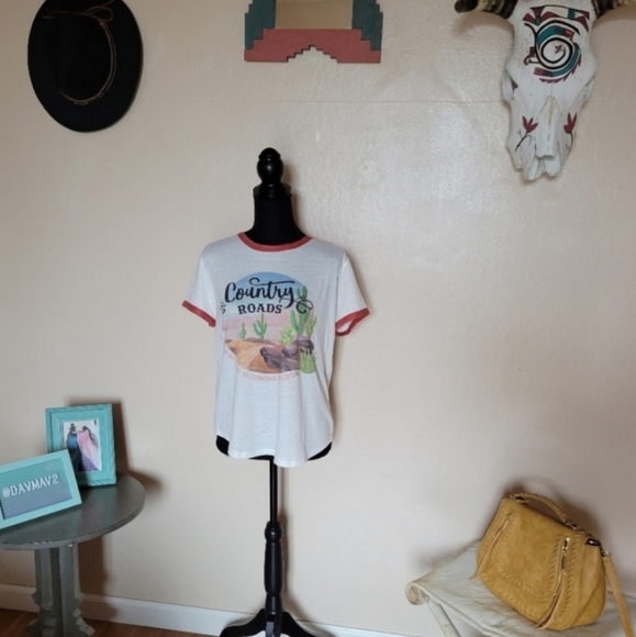 COUNTRY ROADS 🌵 Ringer Tee - Picture 13 of 13